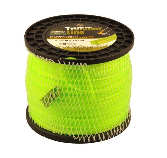 Fűnyíró - Fűkasza damil 3,0 mm x 152 m - Négyzet profil (Profi)