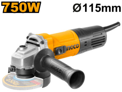 INGCO Sarokcsiszoló 115 mm 750 W - Image 2