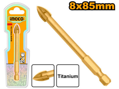 INGCO Üveg és csempefúrószár 8 mm bit befogás - Image 2