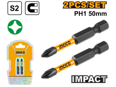 INGCO Impact bithegy PH1 x 50 mm (2 db) - Image 2