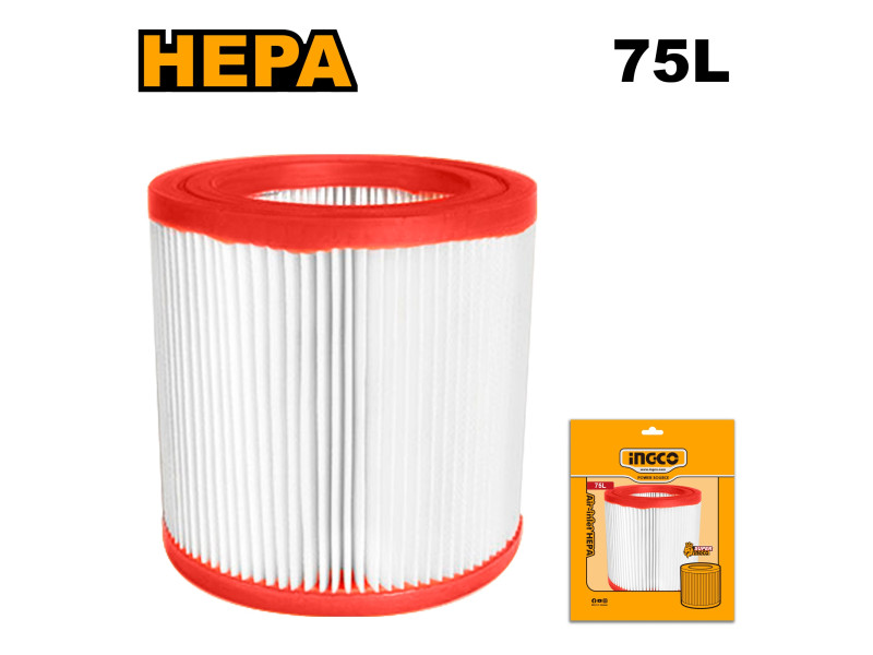 INGCO HEPA szűrő 75 literes porszívóhoz