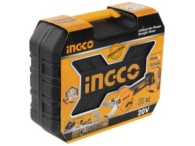 INGCO Akkus metszőolló 25 mm szénkefe nélküli 20 V (1 x 2,0 Ah akku + töltő) - Image 10