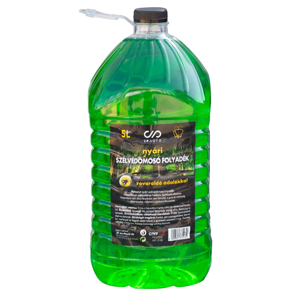 JP Auto nyári szélvédőmosó folyadék, citrom illatú, 5 liter
